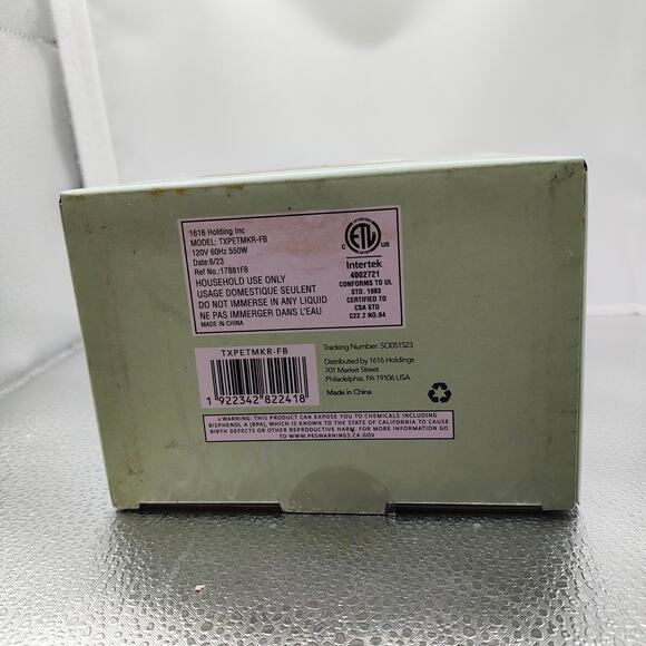 Traxx Dog Treat Maker New Open Box Nonstick Surface Compact Design - Picture 9 of 10